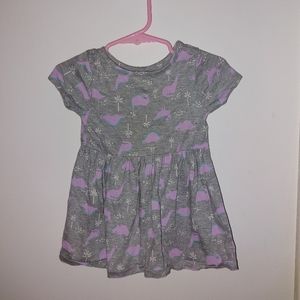 Purple Dino dress